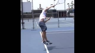 Ambidextrous Tennis Player Chris Lavery