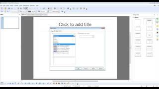 How to Change The Slide Background in OpenOffice Impress