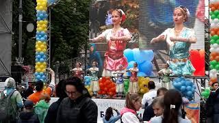 Swagatam Bharatanatyam Dance by Nakshatra dance theatre on Yoga day in Ukraine 2018