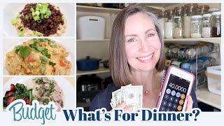 6 Budget Dinner Ideas | What's For Dinner?