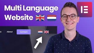 How to make your Elementor website Multi Language - Polylang for Elementor