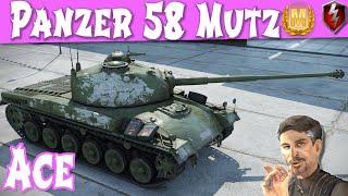 Panzer 58 Mutz WOT Blitz 3.5k dmg 1 kill| Littlefinger on World of Tanks Blitz