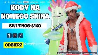 ODBIERZ KODY NA *ZABLOKOWANEGO* NOWEGO SKINA W FORTNITE!