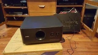 UNBOXING YAMAHA YST-FSW050 SUBWOOFER