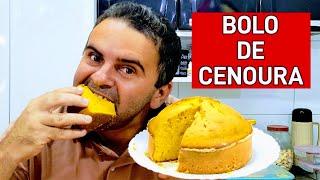 O BOLO DE CENOURA MAIS FÁCIL DA INTERNET, MISTUROU ASSOU TA PRONTO!