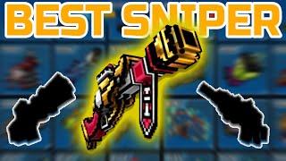 TOP 5 BEST SNIPERS IN PIXEL GUN 3D! 