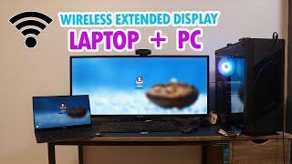 How to Use Your Laptop as a Second Monitor Wirelessly | Easy Setup Guide