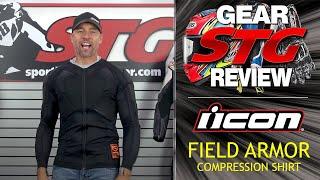 Icon Field Armor Compression Shirt Review | Sportbike Track Gear