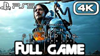 DEATH STRANDING DIRECTOR'S CUT Gameplay Walkthrough FULL GAME (4K ULTRA HD) No Commentary