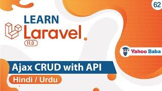 Laravel Ajax CRUD with API Tutorial in Hindi / Urdu