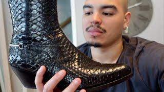 MY NEW CELINE PYTHON BOOTS | How To Style | Ariel Rosado