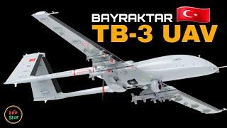 The Turkish Bayraktar TB-3 combat drone