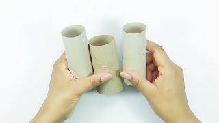 3 DIY - Boxes with cardboard tubes - Ecobrisa DIY