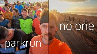 Running a 20 minute parkrun with no one else there