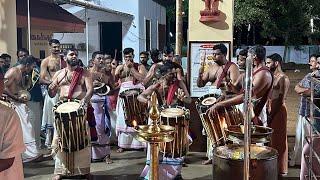 Sadanam Ramakrishnan and Kalluvazhy Prakashan - Double Thayambaka - Kuttumukk Utsavam 2023