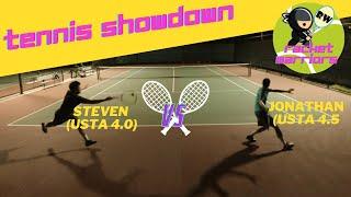 Tennis Showdown | Jonathan USTA 4.5 vs Steven USTA 4.0 | 9/22/2022