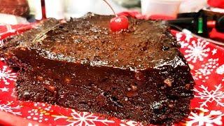 Fruit Cake/Black Cake (Eggless & Non-Alcoholic)