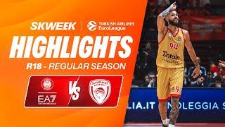 MILANO FOR A BIG CHRISTMAS COMEBACK ?!  Milano vs Olympiacos - Highlights EuroLeague R18