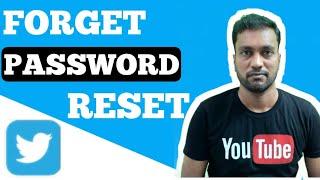 HOW TO RESET FORGETTEN TWITTER PASSWORD