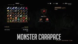 Witcher 3: How To Get A Monster Carapace