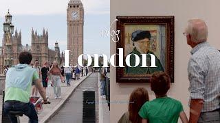 •런던 일상 | 8월의 크리스마스• 뮤지컬 겨울왕국, 코톨드 갤러리 투어 ️ 잊지않고 맛집 추천까지 4K London Vlog