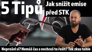 5 tipů jak snížit emise před STK - jednoduše a za pár stovek