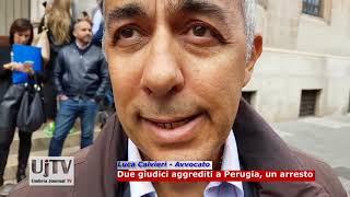 Giudici aggrediti con coltello a Perugia, intervista avvocato Calvieri