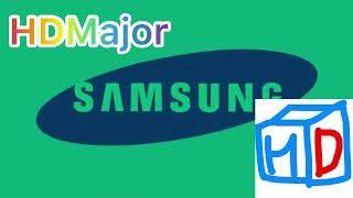 Samsung Logo History in Green Star Pop