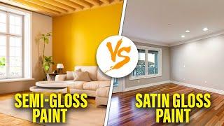 Satin vs Semi-Gloss paint – Breaking Down Their Differences (Which Is Better for You?)