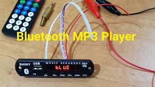 How to install Bluetooth MP3 Player Decoder Board 12V?