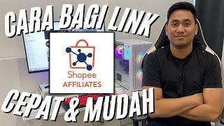 CARA BAGI LINK SHOPEE AFFILIATE | CARA SHARE LINK SHOPEE AFFILIATE