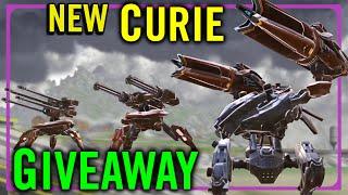 New Robot CURIE Giveaway & Gameplay - War Robots WR