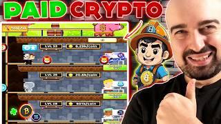 3 Apps To Earn Crypto Playing Games 2025! (REAL Experience)