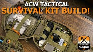 ACW Tactical MAC GYVER KIT Survival Pouch Build