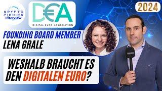 Interview mit Lena Grale der Digital Euro Association (DEA): Digitaler Euro, CBDCs & DLT