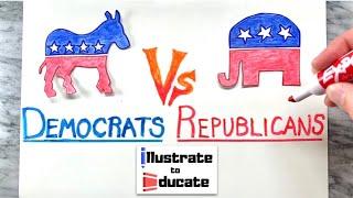 Democrats Vs Republicans | What is the difference between Democrats and Republicans?