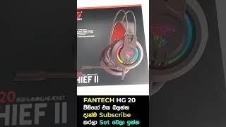 Fantech HG 20 CHIEF II  Gaming Headset | Budjet RGB Headset | 2021 | Anytiplk #shorts