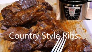 Country Style Pork Ribs in Pressure Cooker XL