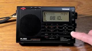 Tecsun PL-660 Frequency Offset Calibration