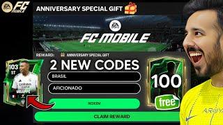 2x REDEEM CODES ! FREE 100 RATED CARD & UPCOMING FC MOBILE 25 EVENTS 