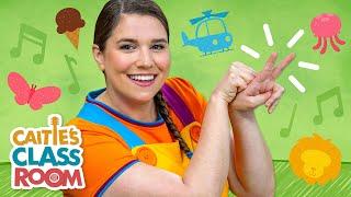 Rock Scissors Paper | Songs from Caitie's Classroom | Creative Play for Kids!