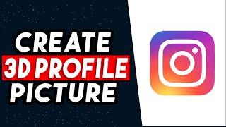 How To Create 3D Instagram Profile Picture | Using Canva (VERY EASY!)