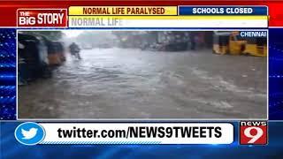 Heavy rains batter Chennai