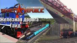 Workers & Resources Soviet republic железная дорога гайд