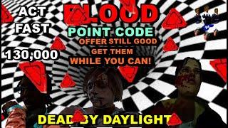 DBD, BLOOD POINT CODE, ONLY 3 HOURS TO CLAIM!