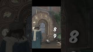 PUZZLE DOOR SECRET - HOW TO OPEN ARITHMANCY DOOR EASY - Hogwarts Legacy #shorts