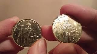 Редкая монета 1 гривна 2014 Владимир Великий эксклюзивное видео раритет