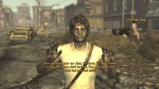 This is what happens if you got Vilified on Freeside. (Fallout: New Vegas)