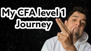 How I Cleared my CFA Level 1, VLOG