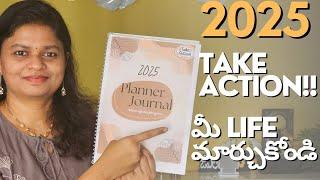 Take Action in 2025: Transform Your Life with My Planner & Journal | Set goals 2025 | Motivational